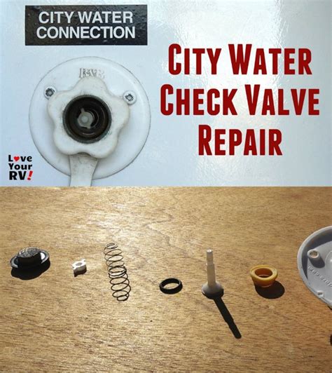 How To Fix Your RVs Check Valve